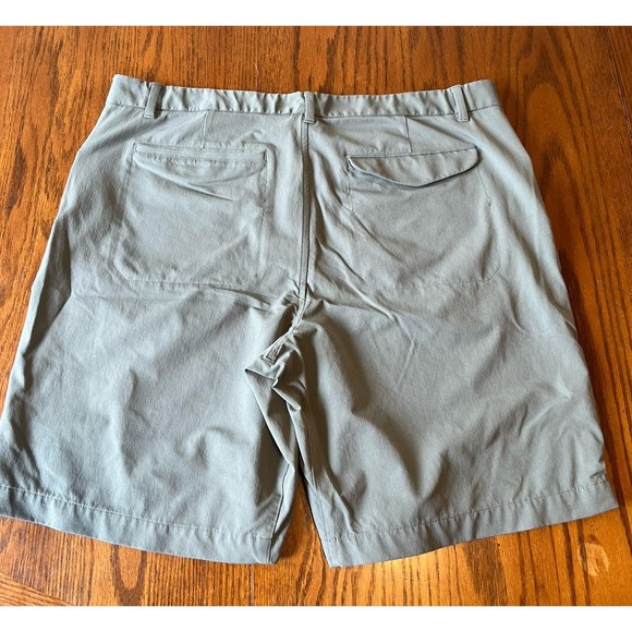 REI Co-op Shorts Gray n Green Men's Hiking Athletic Cooperative, Size 38, 2 Pair - Picture 12 of 13